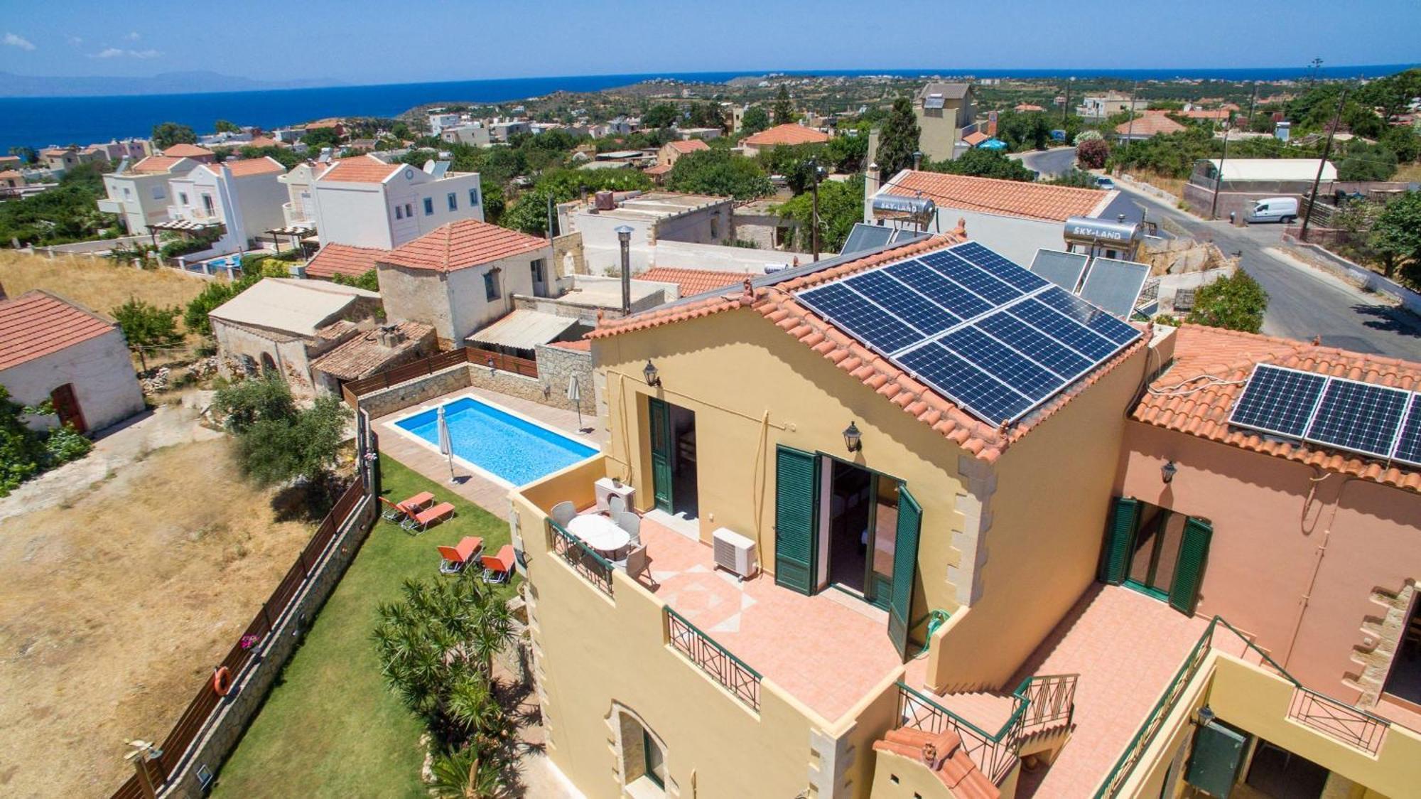 Skandalis Apartments With Pool Chorafakia Dış mekan fotoğraf